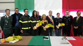 Vigili fuoco foto gruppo